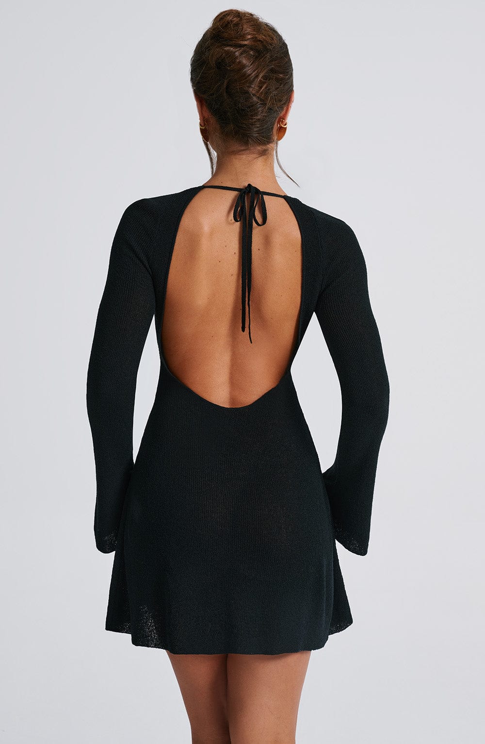 Kort zwart jurkje | Zachte stof | Elegant en comfortabel