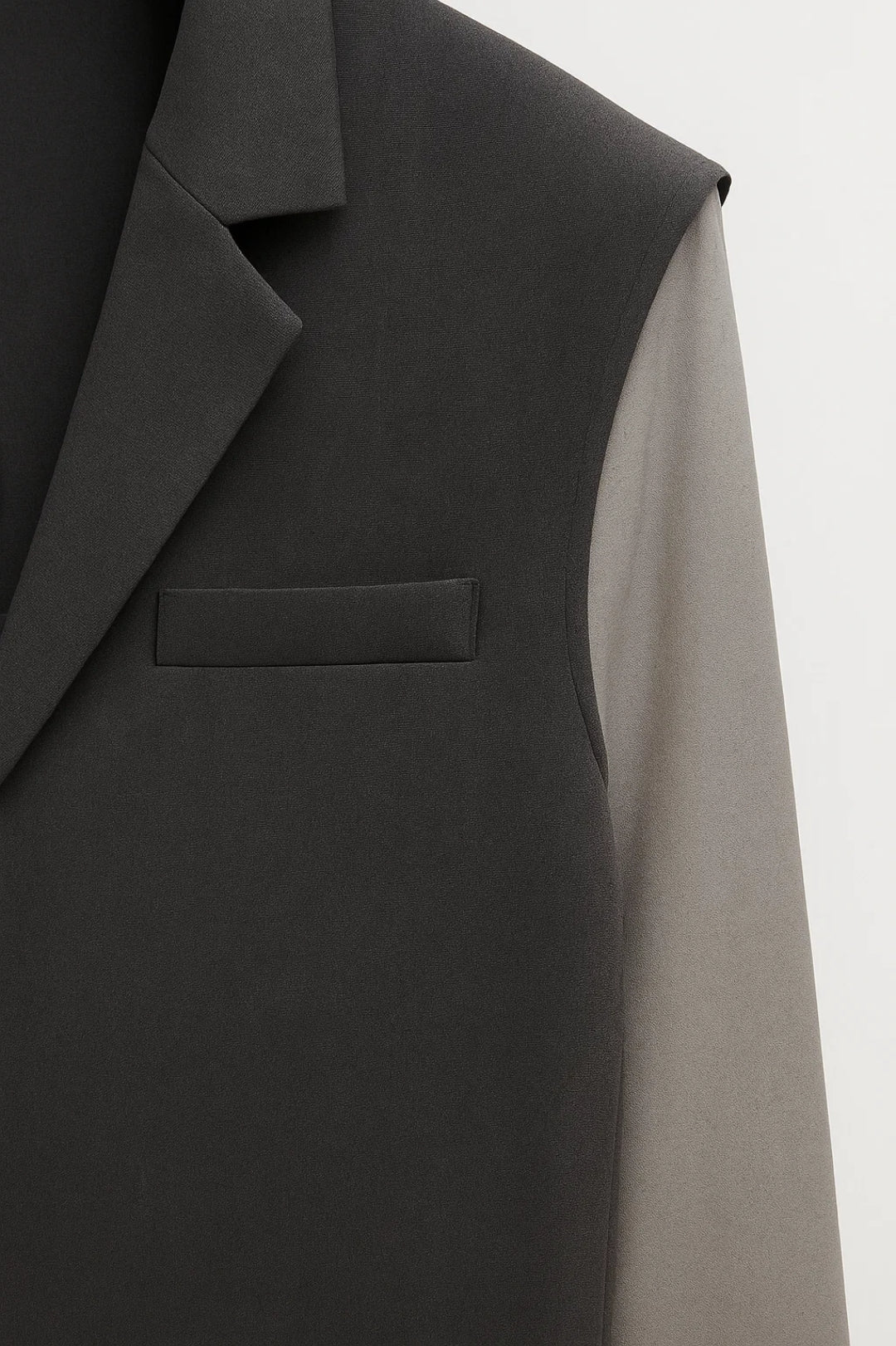 Tweedelige Set Dames | Asymmetrisch Gilet met Lintsluiting en Wijde Pantalon | Eigentijds en Minimalistisch