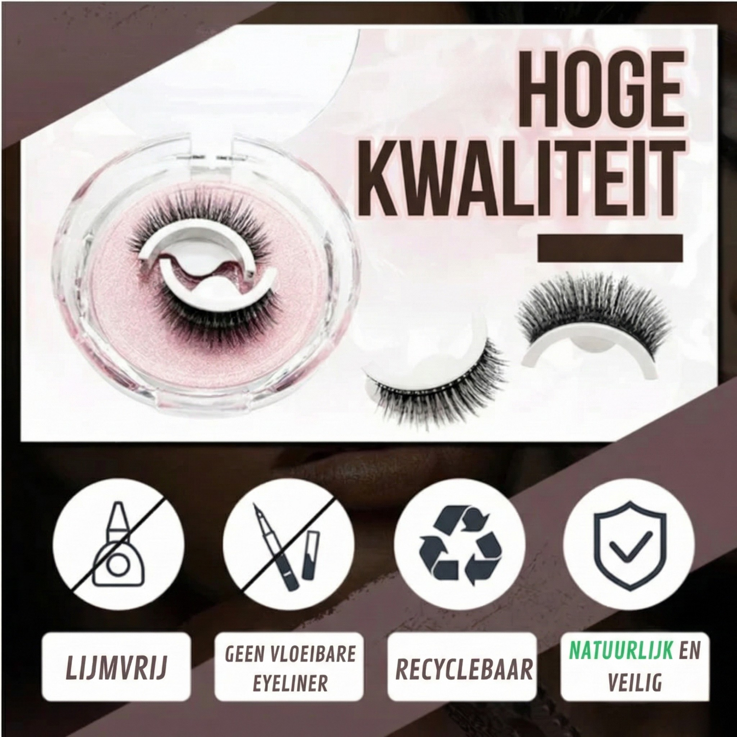 Tannie™ Moeiteloze Wimpers – Magnetische Set