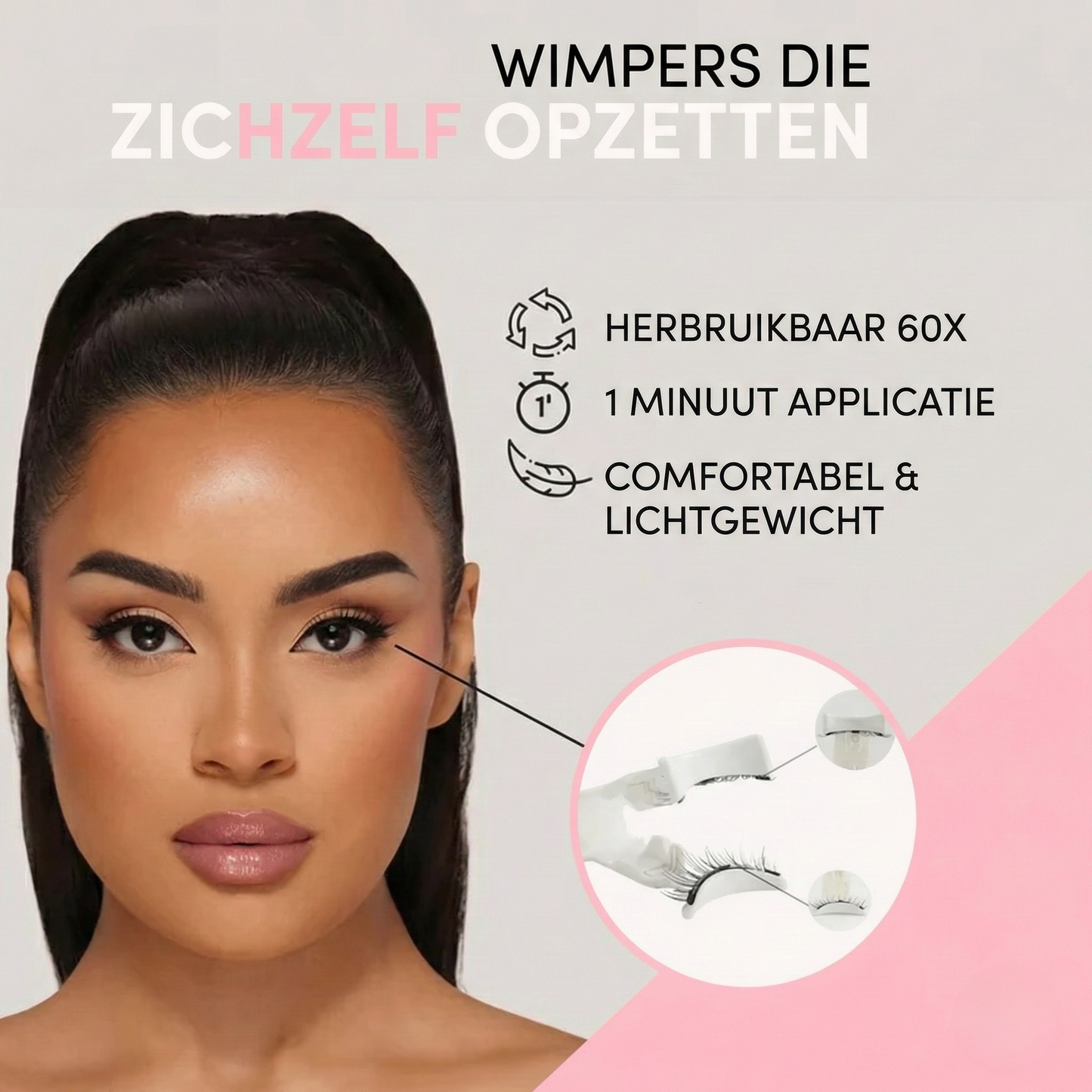 Tannie™ Moeiteloze Wimpers – Magnetische Set