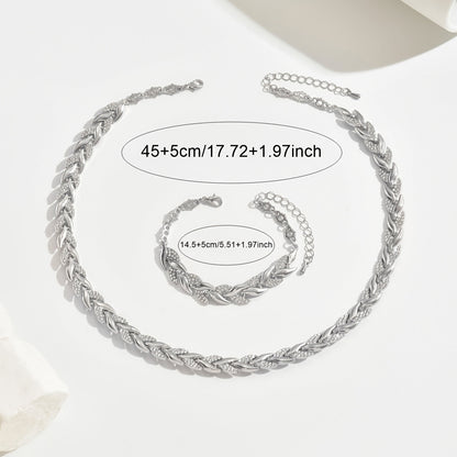 Handgemaakte Vissenstaart Ketting & Armband set