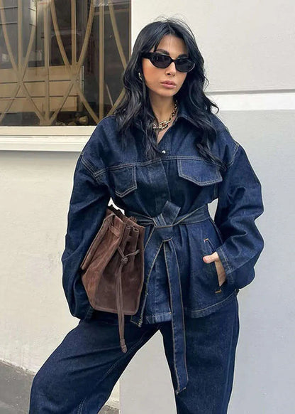 The Élise Denim Two-Piece™ - Modern • Chic • Confident