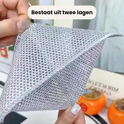 EasyClean™ | Sterk en Krasvrij voor Elke Schoonmaak | 5 + 5 Gratis