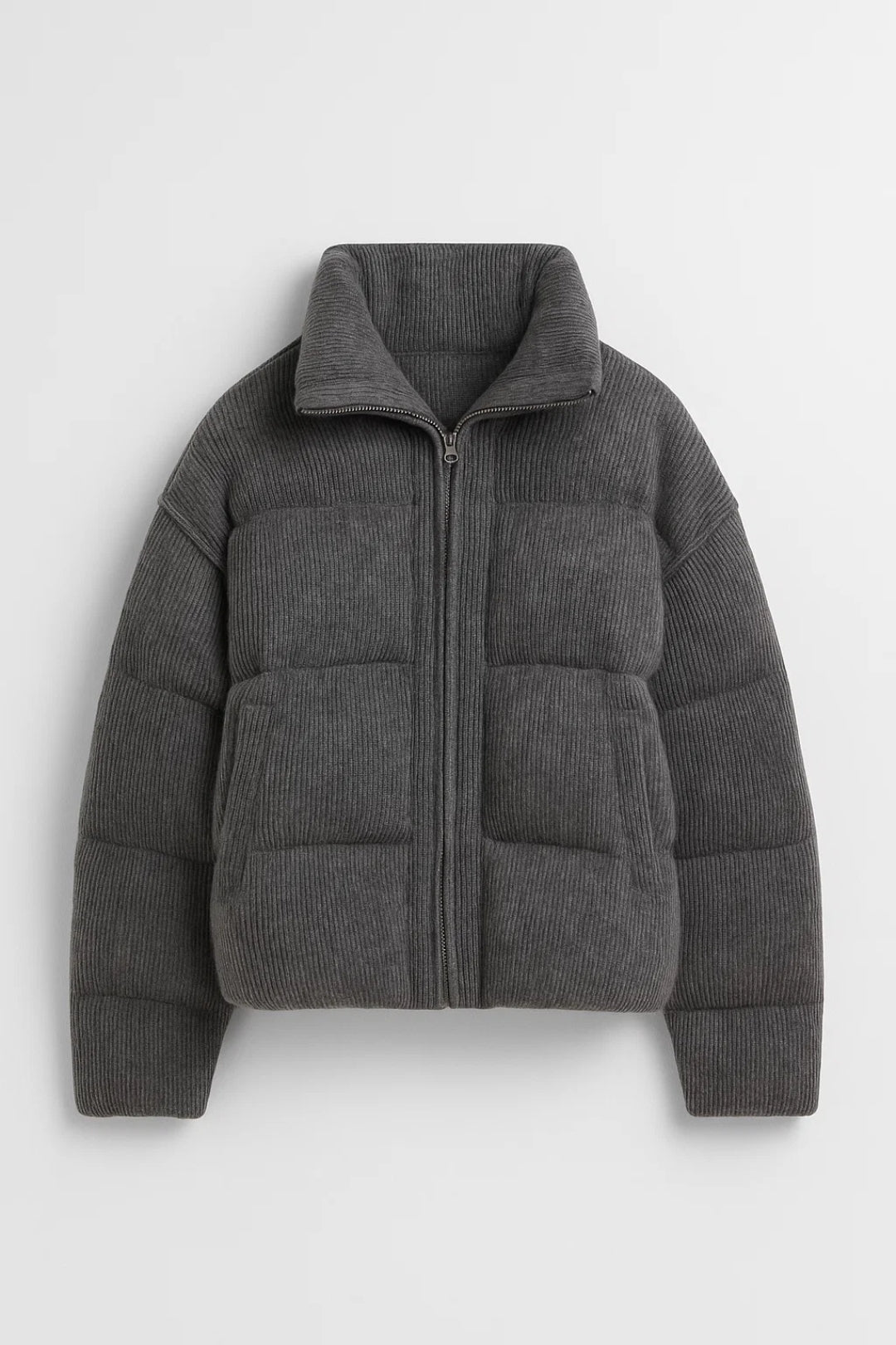 Gewatteerde Pufferjas Dames | Opstaande Kraag | Warm en Comfortabel