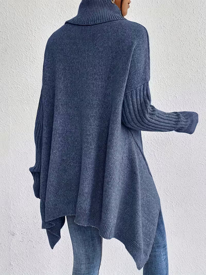 ELORA™ | Oversized Coltrui met Vleermuismouwen – Cozy & Chic