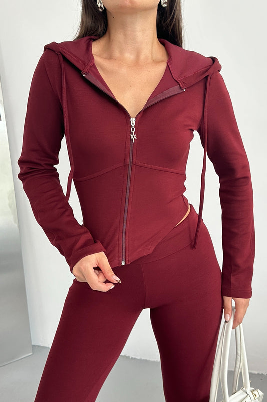 Flare Set - Loungy Bordeaux