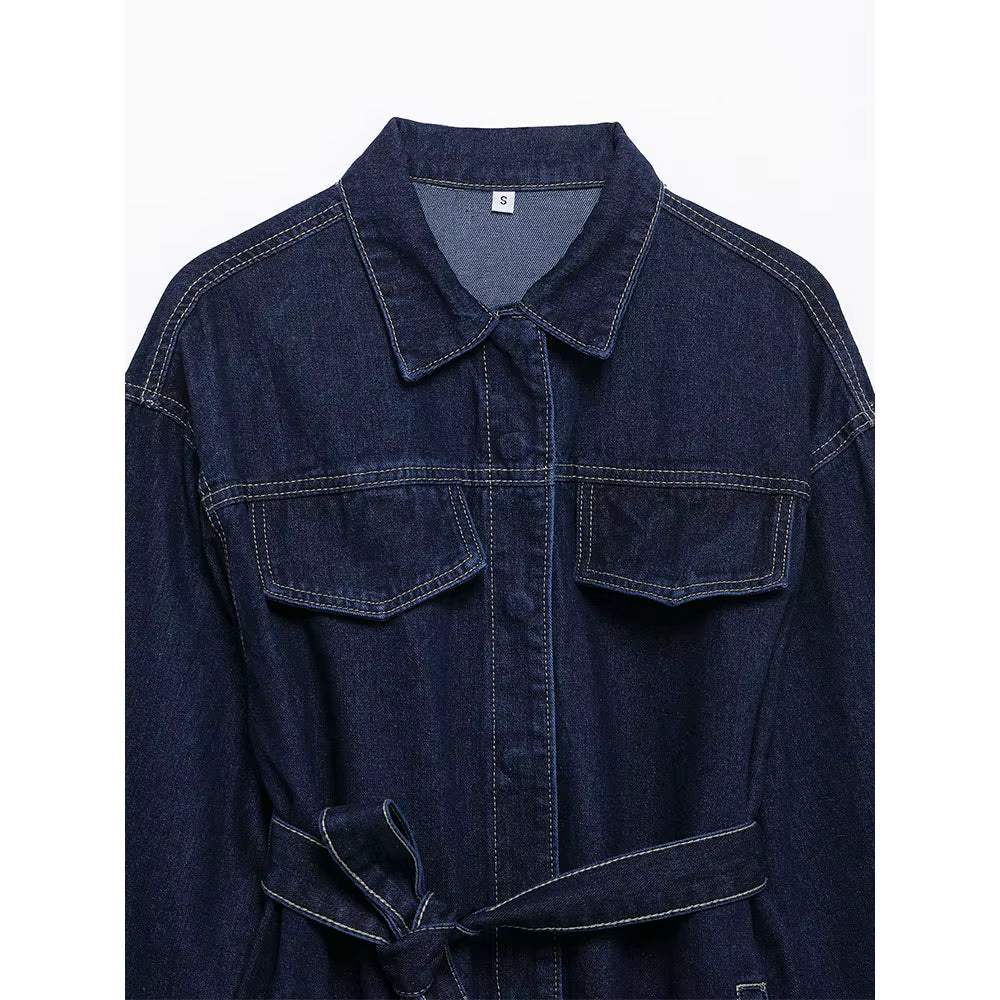 The Élise Denim Two-Piece™ - Modern • Chic • Confident