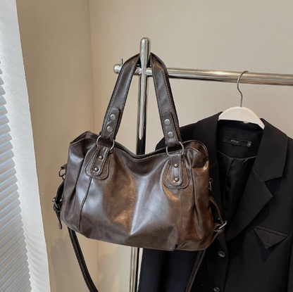 ERIKA™ | Luxe Ruime Handtas van PU-Leer – Tijdloos & Praktisch