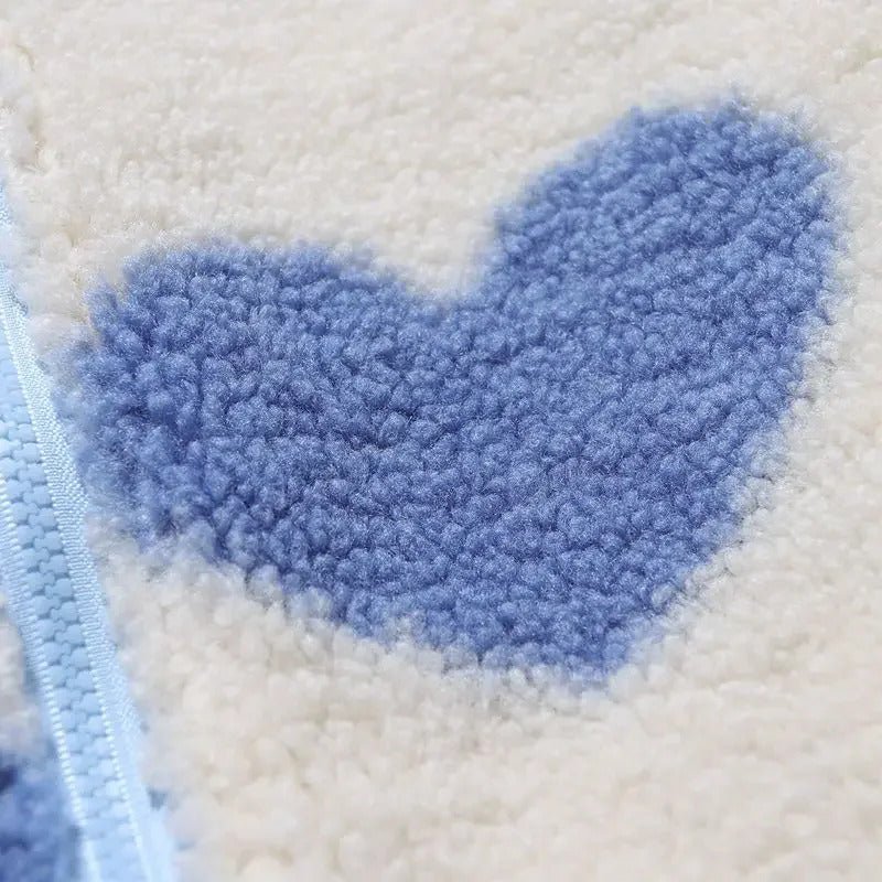 Ally | Winter omkeerbaar hartjasje met fleecevoering