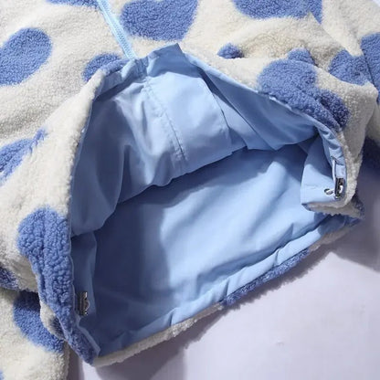 Ally | Winter omkeerbaar hartjasje met fleecevoering