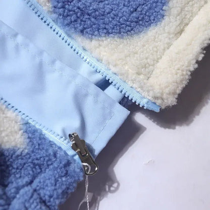 Ally | Winter omkeerbaar hartjasje met fleecevoering