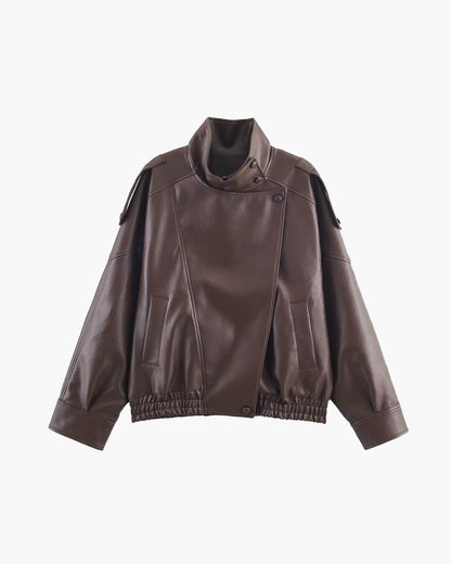 Nieuw: Tannie Leather Jacket | Winter 2025 | The Viral Favorite