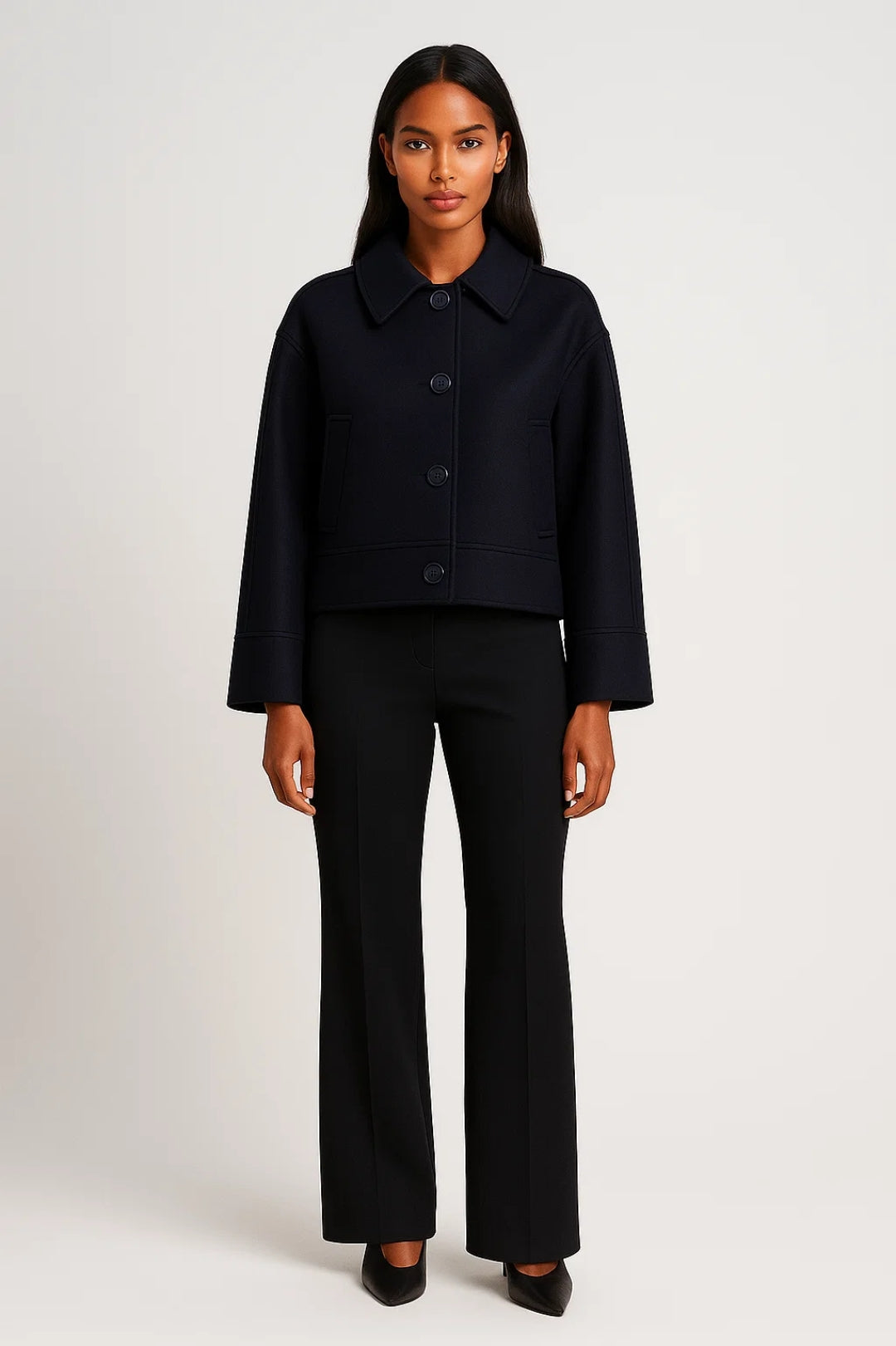 Korte Jas | Minimalistisch Design | Gevoerd en Warm