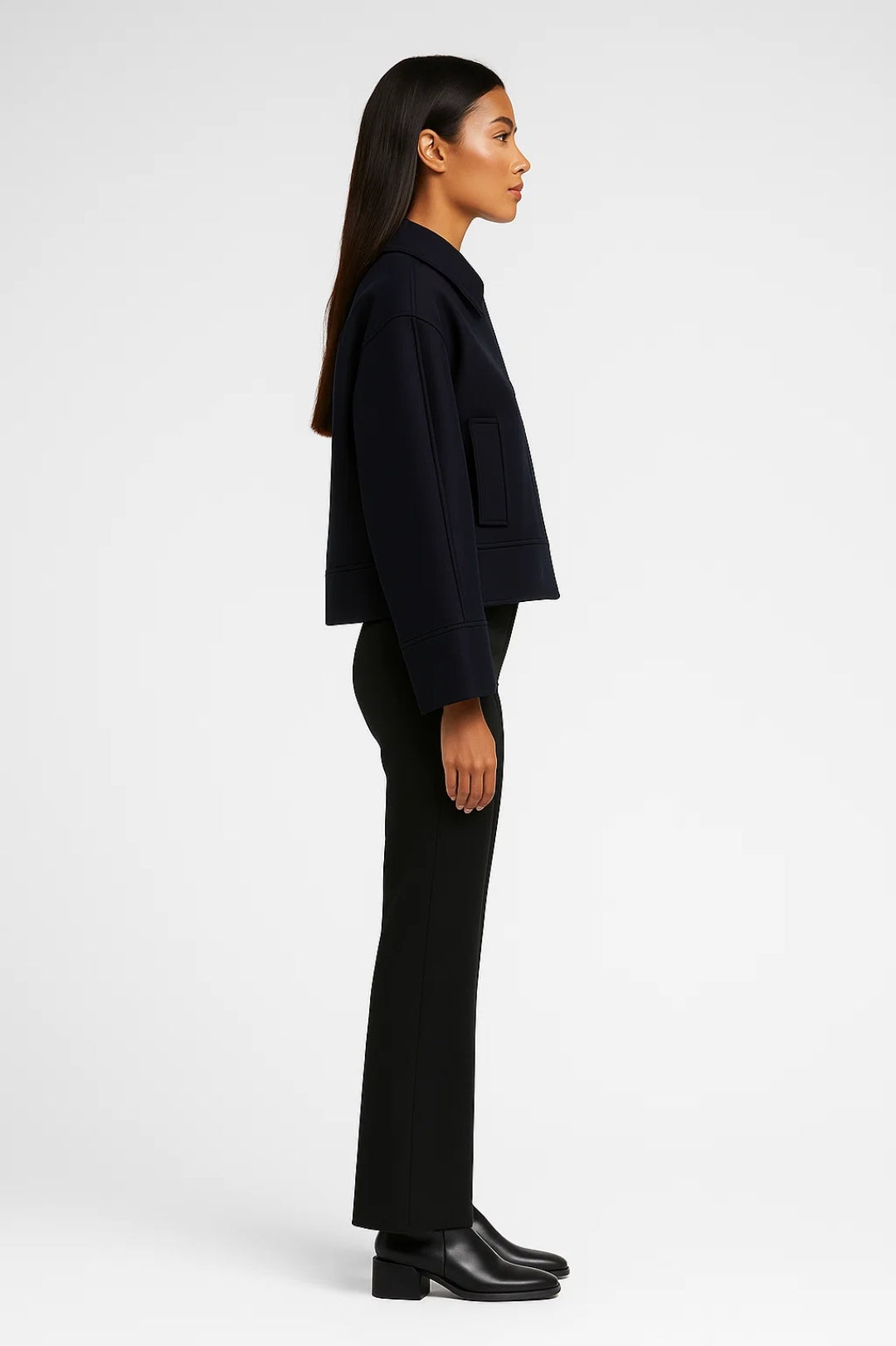 Korte Jas | Minimalistisch Design | Gevoerd en Warm