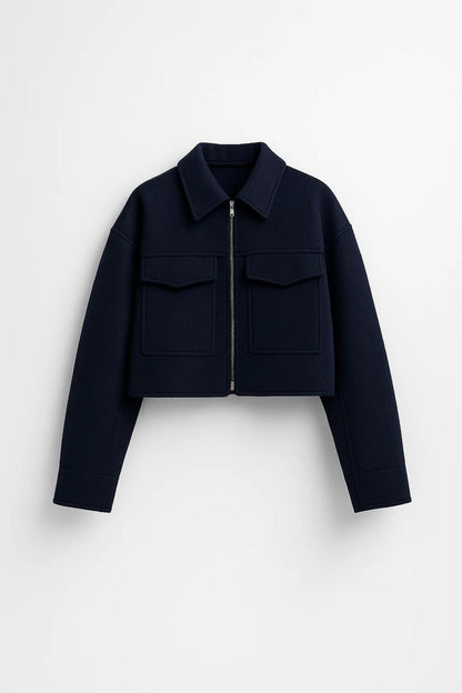 Moderne Overgangslook | Korte Damesjas | Lichtgewicht en Ademend