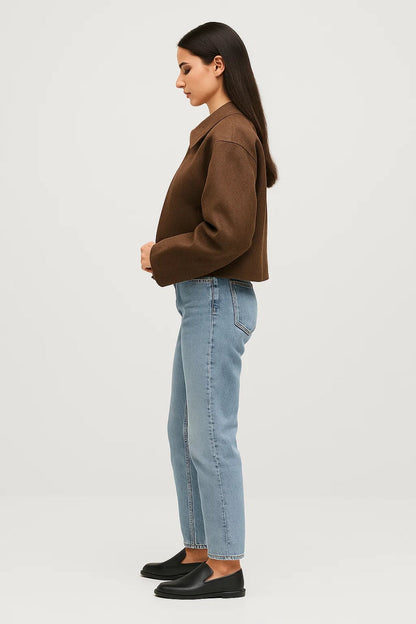 Cropped Jassen Collectie | Damesjack met Rechte Snit | Lichtgewicht en Ademend