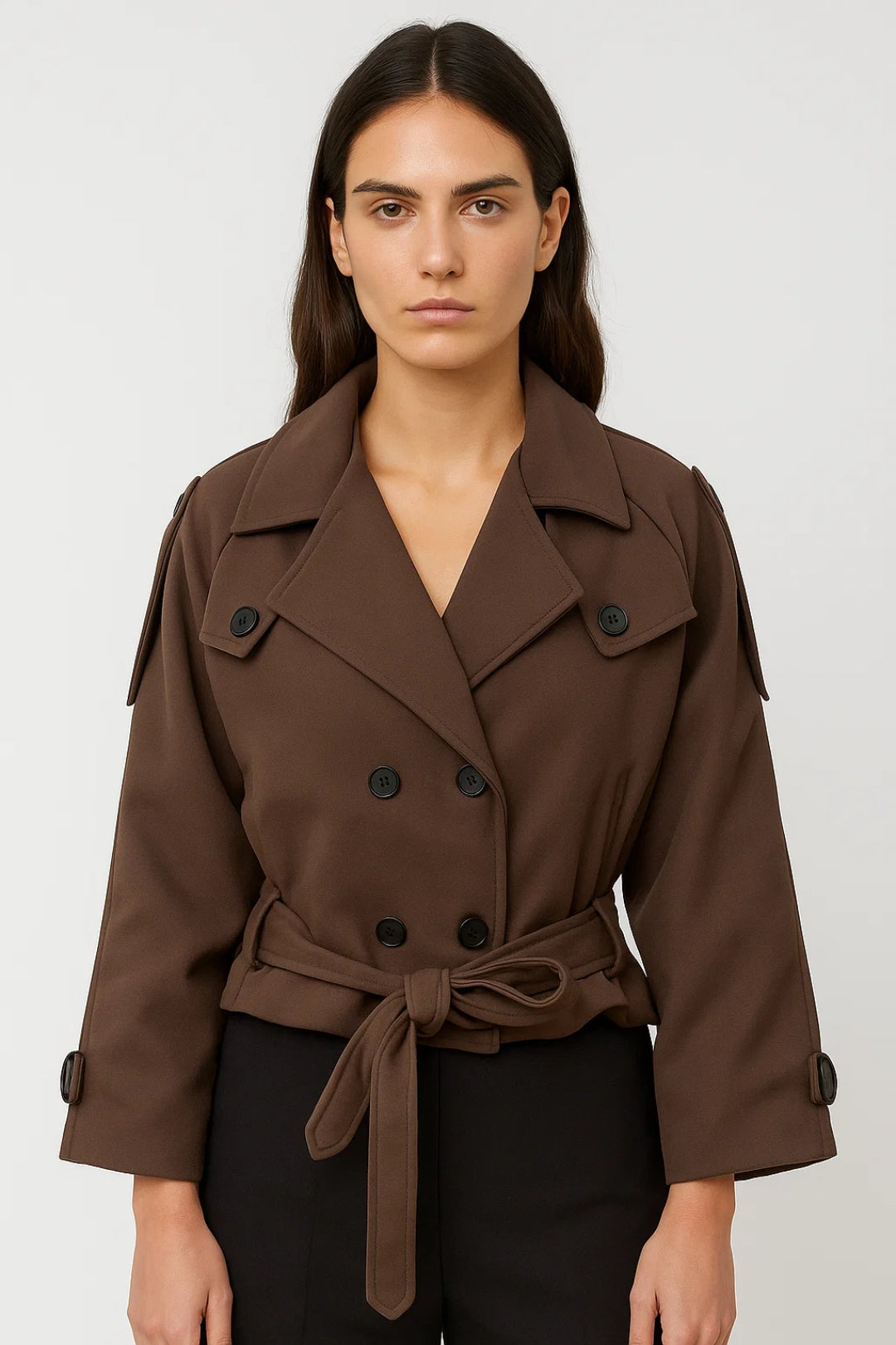 Trenchcoats Collectie | Damesjas met Ceintuur en Epauletten | Lichtgewicht en Ademend