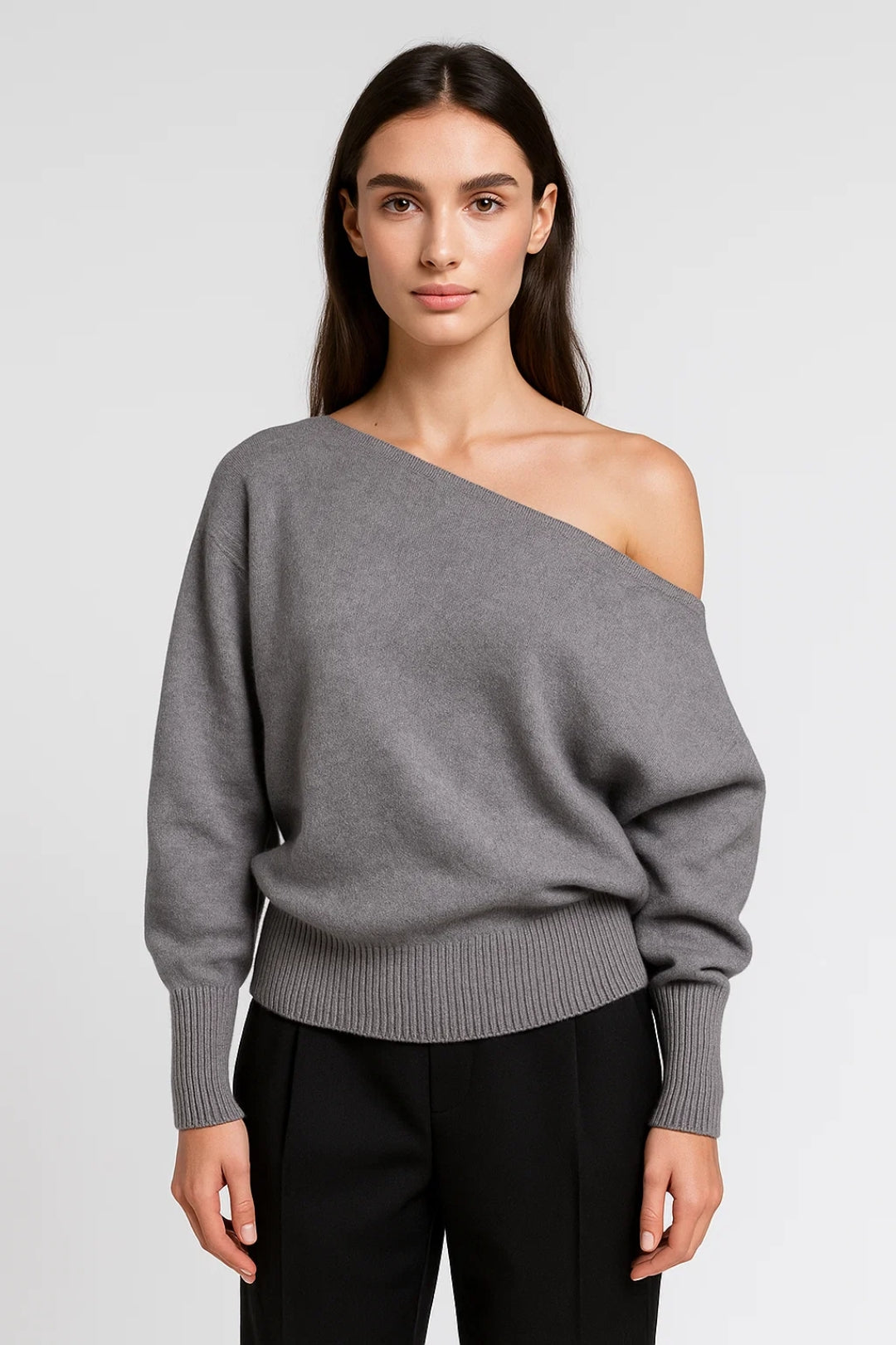 Off-Shoulder Damestrui | Asymmetrisch Model met Relaxte Pasvorm | Modern en Comfortabel