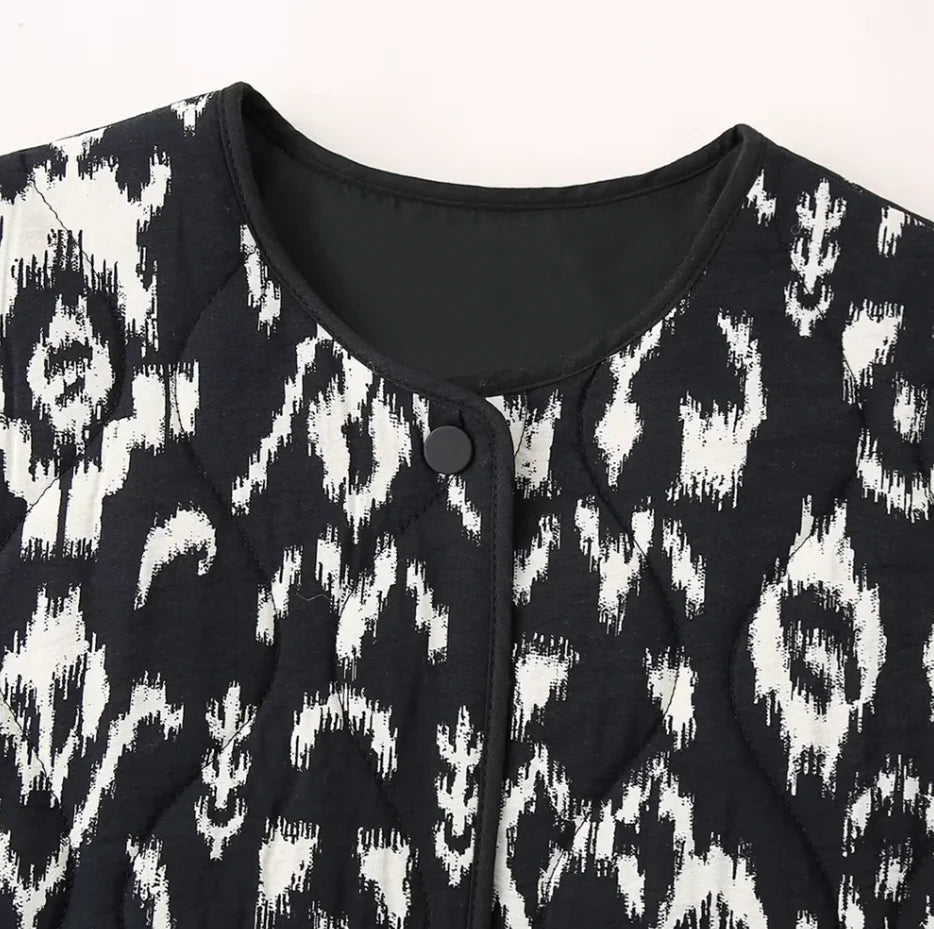 Jill - Moderne Gewatteerde Jas voor Dames