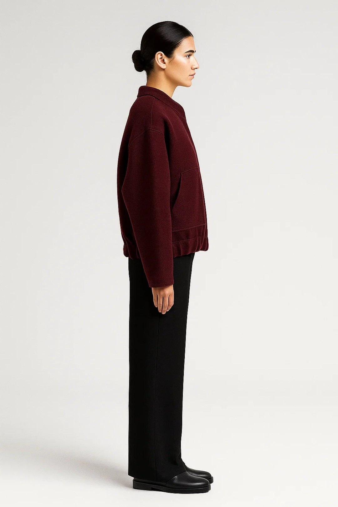 Cropped Jassen Collectie | Damesjas met Opstaande Kraag en Steekzakken | Lichtgewicht en Ademend