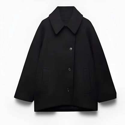 Cocoon Damesjas | Wijde Pasvorm met Grote Kraag | Warm en Tijdloos