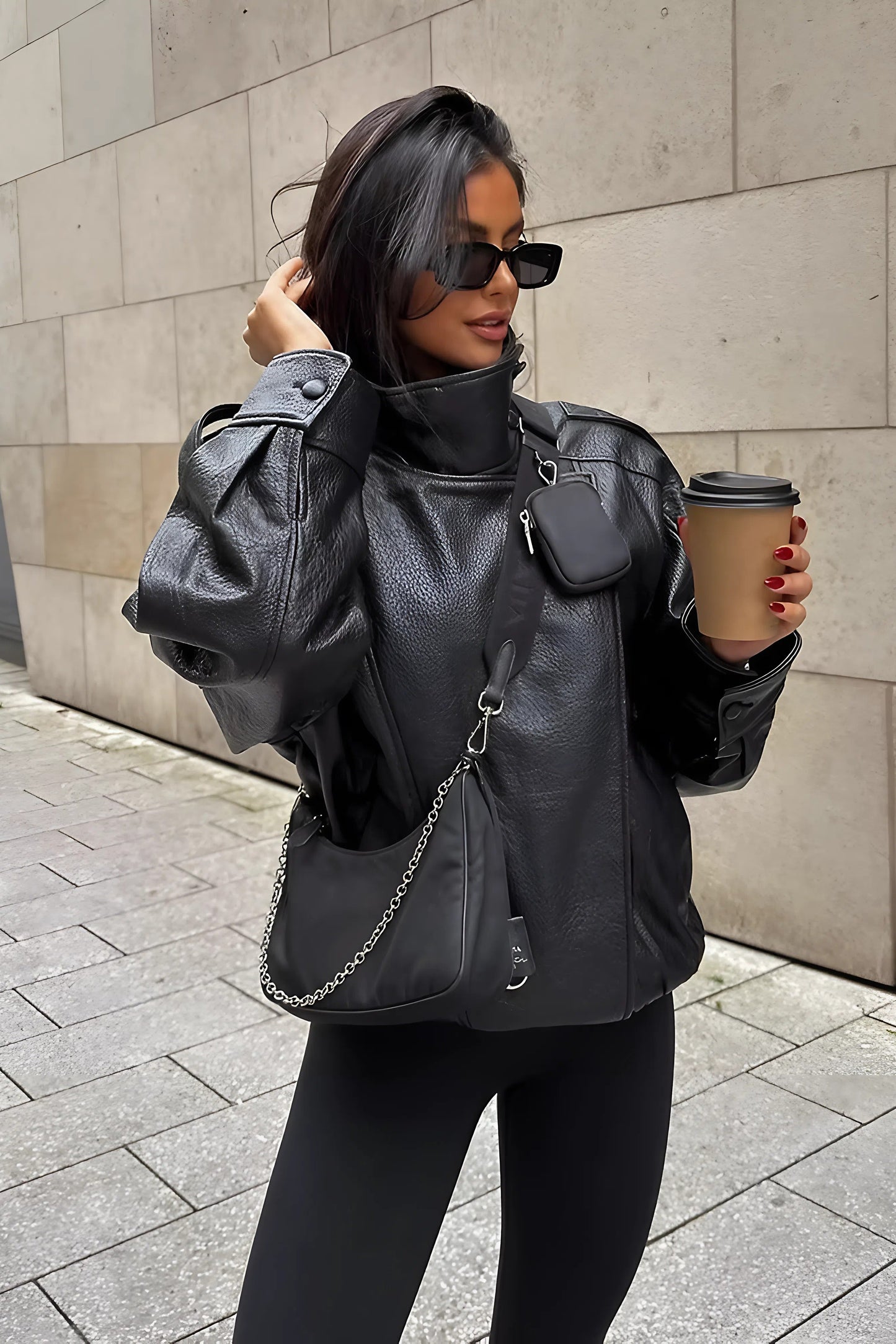 Nieuw: Tannie Leather Jacket | Winter 2025 | The Viral Favorite