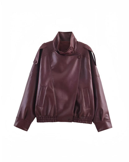 Nieuw: Tannie Leather Jacket | Winter 2025 | The Viral Favorite