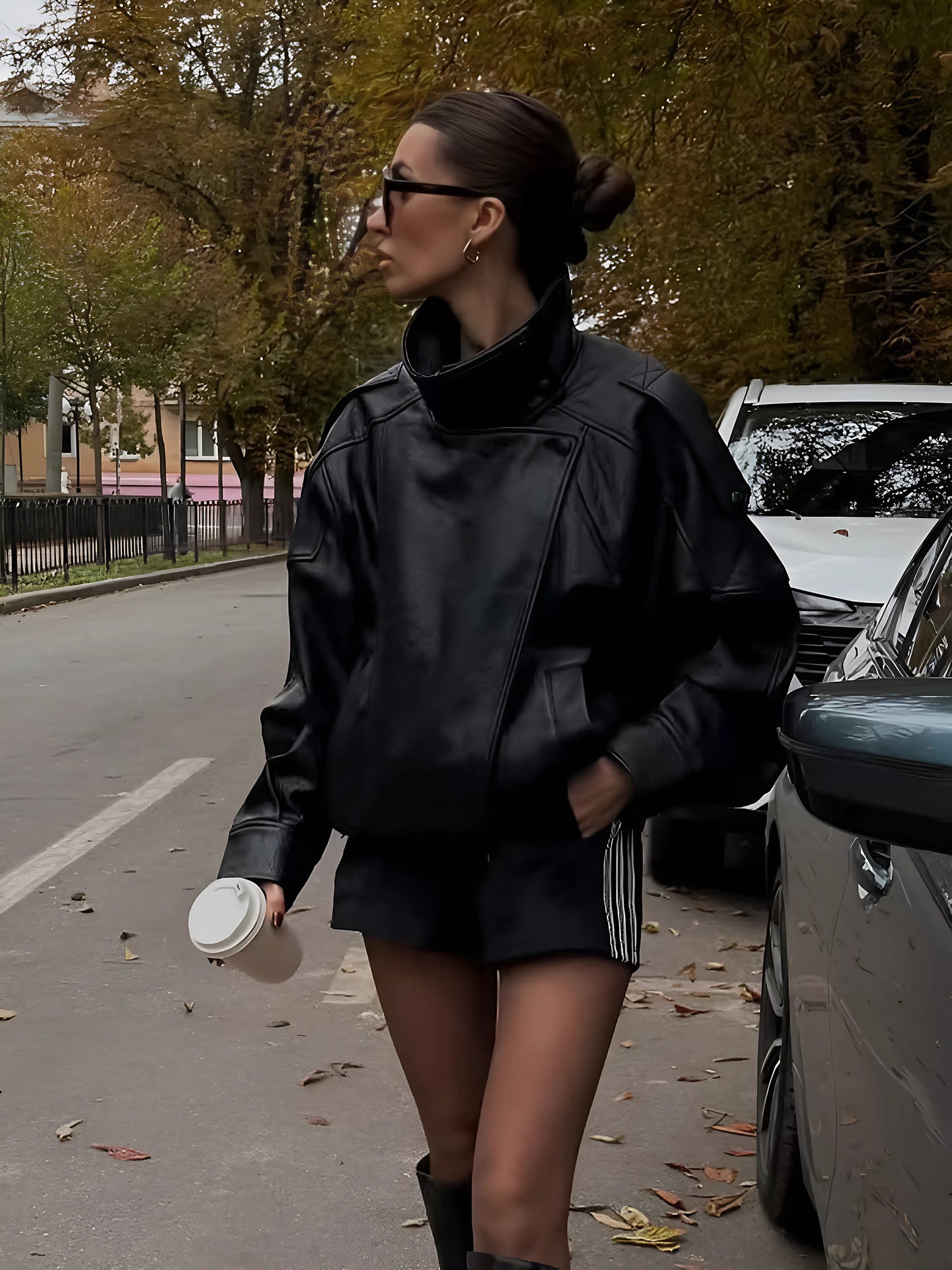 Nieuw: Tannie Leather Jacket | Winter 2025 | The Viral Favorite