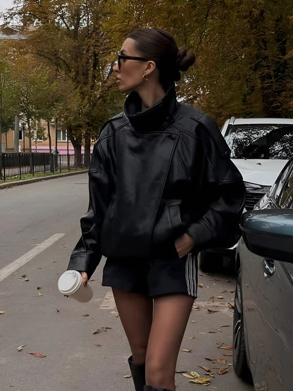 Nieuw: Tannie Leather Jacket | Winter 2025 | The Viral Favorite