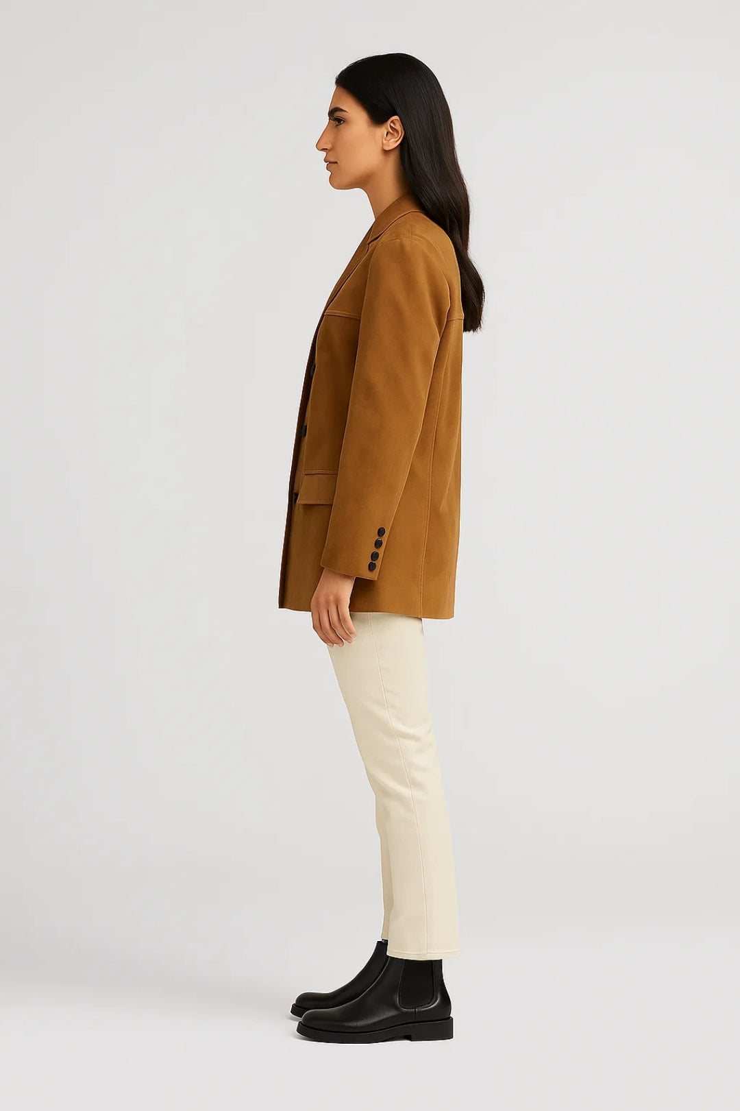 Blazers Collectie | Damesblazer met Knoopsluiting en Reverskraag | Lichtgewicht en Ademend