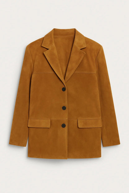 Blazers Collectie | Damesblazer met Knoopsluiting en Reverskraag | Lichtgewicht en Ademend